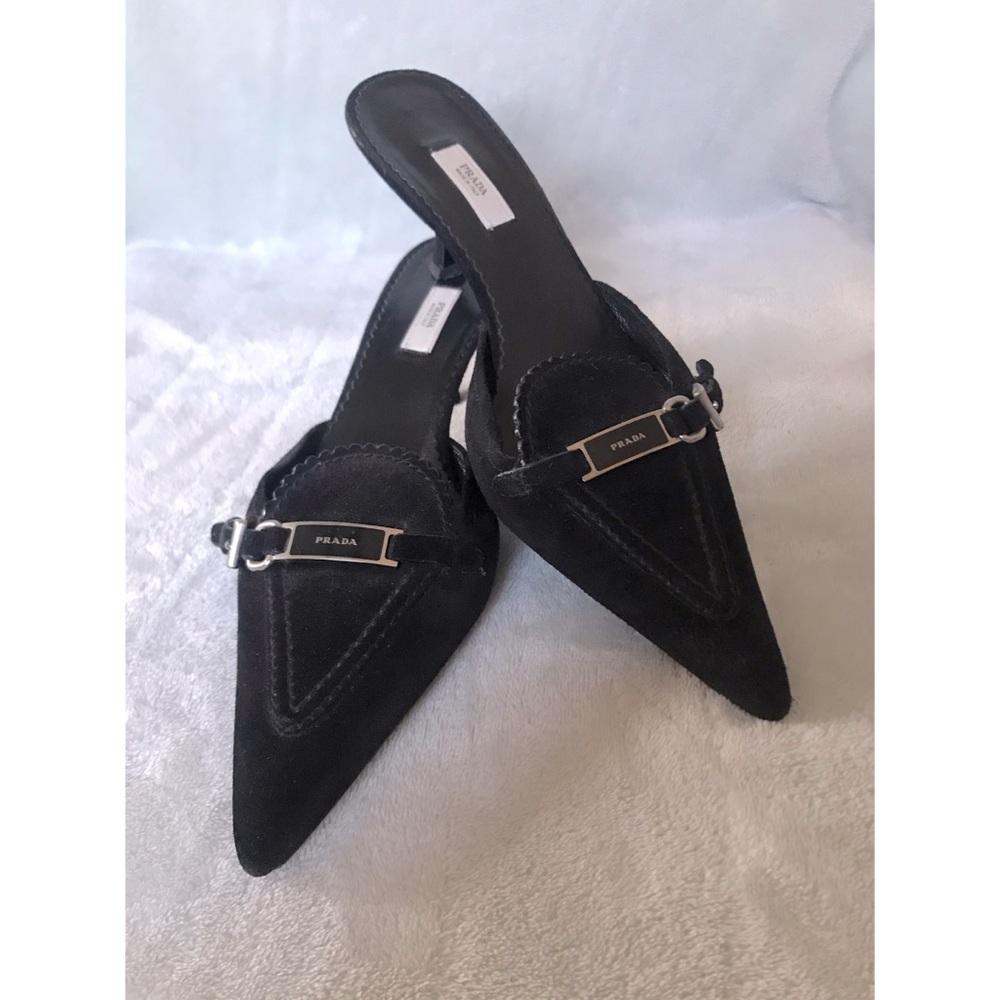 Authentic Prada Kitten Heels